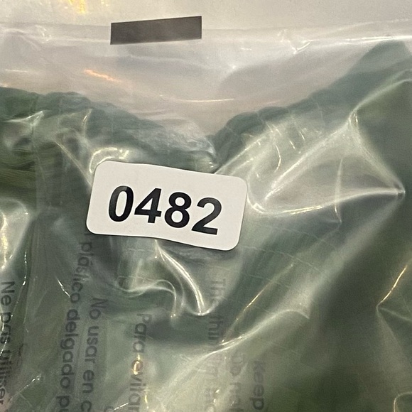 New! BFYNE Blayze Green Ruffled Smocked Bikini Bottom 10482 - Picture 9 of 9